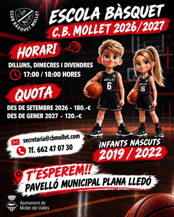 Escola de Basquet 2026 2027